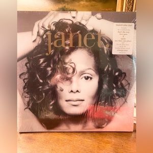 Janet Jackson vinyl NWT